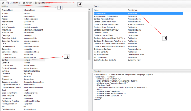 Export to Excel Tool