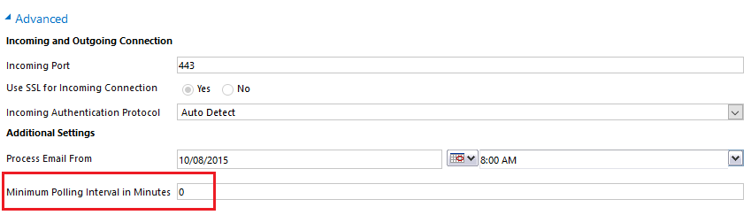Server Side Sync – Polling interval – Dreaming in CRM & Power Platform