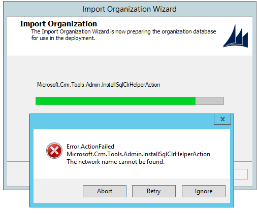 Deployment Manager Error