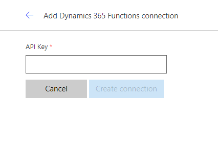 Connections Api Key