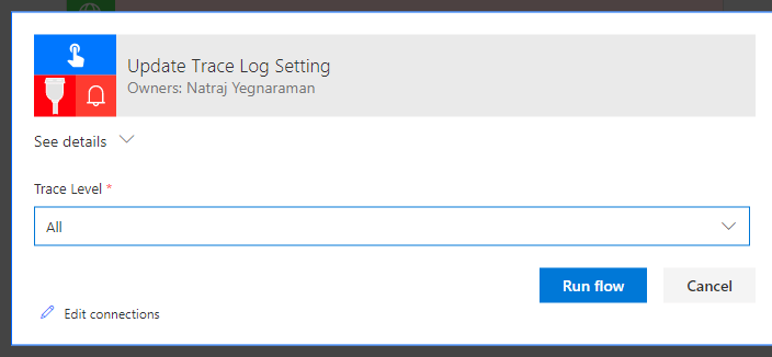 Run Flow Trace Level Parameter.png