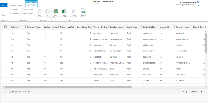 Quick Create Results