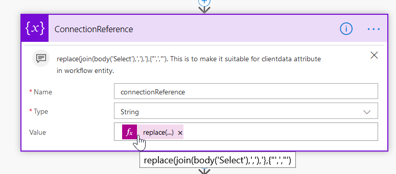 Connection References