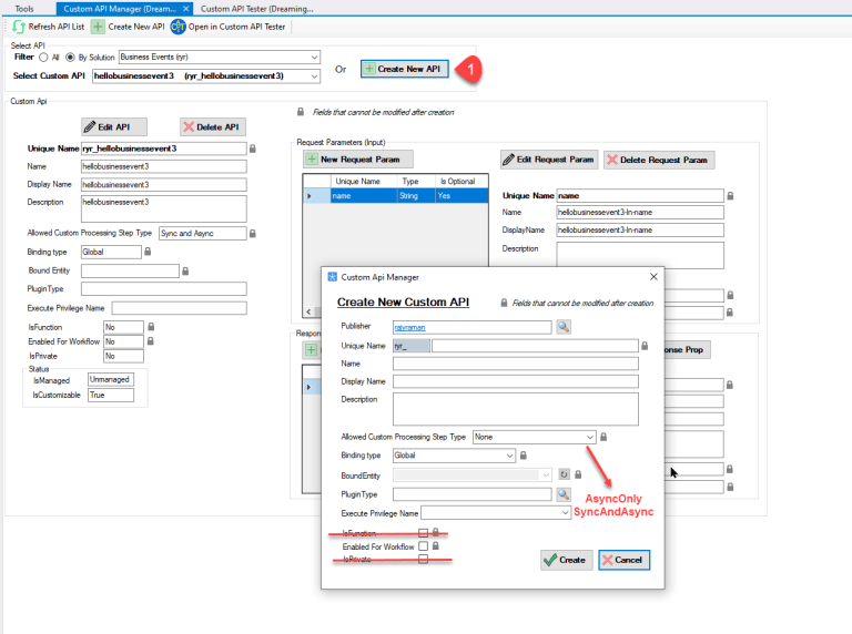 Using Custom API as a trigger for Flow – Dreaming in CRM & Power Platform