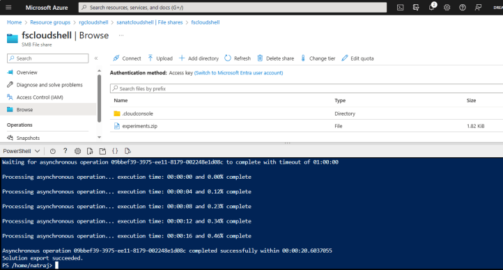 Running Power Platform CLI in Azure Cloud Shell – Dreaming in CRM ...